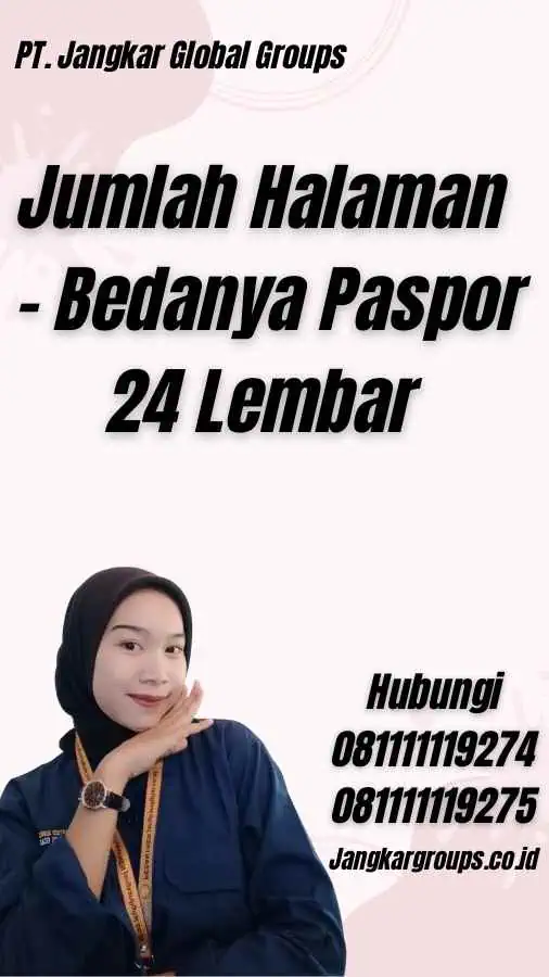 Jumlah Halaman - Bedanya Paspor 24 Lembar