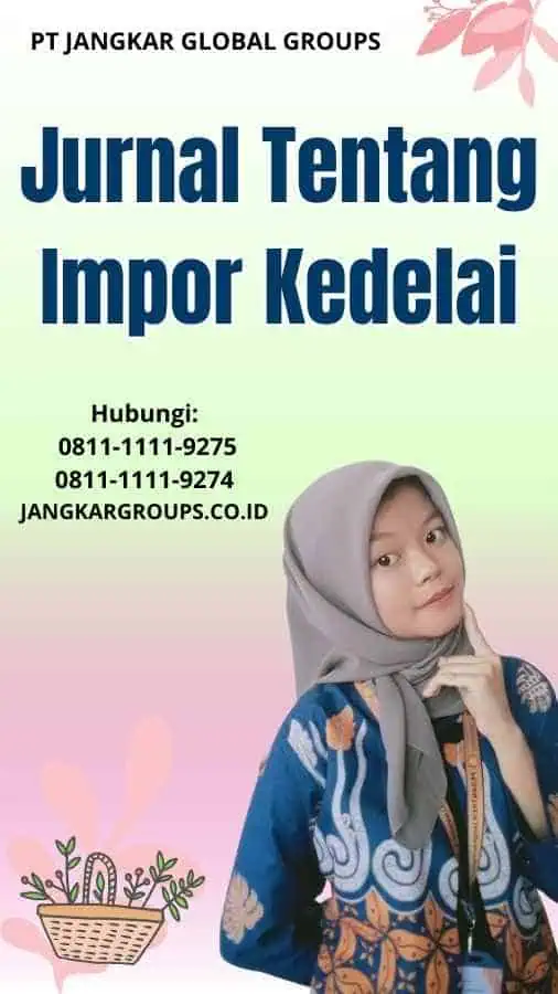 Jurnal Tentang Impor Kedelai