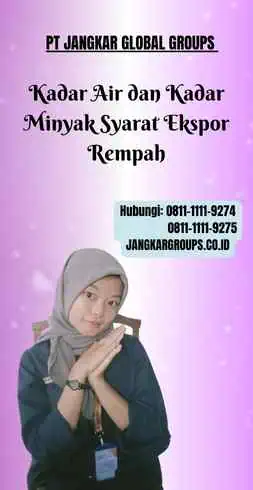 Kadar Air dan Kadar Minyak Syarat Ekspor Rempah