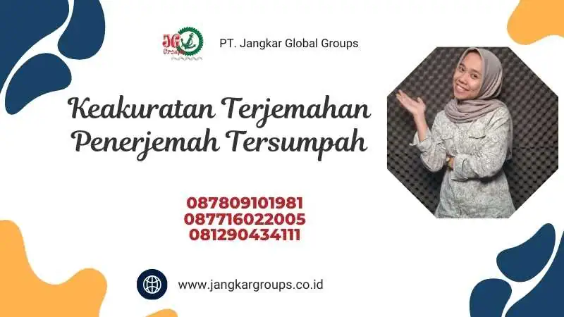 Keakuratan Terjemahan Penerjemah Tersumpah