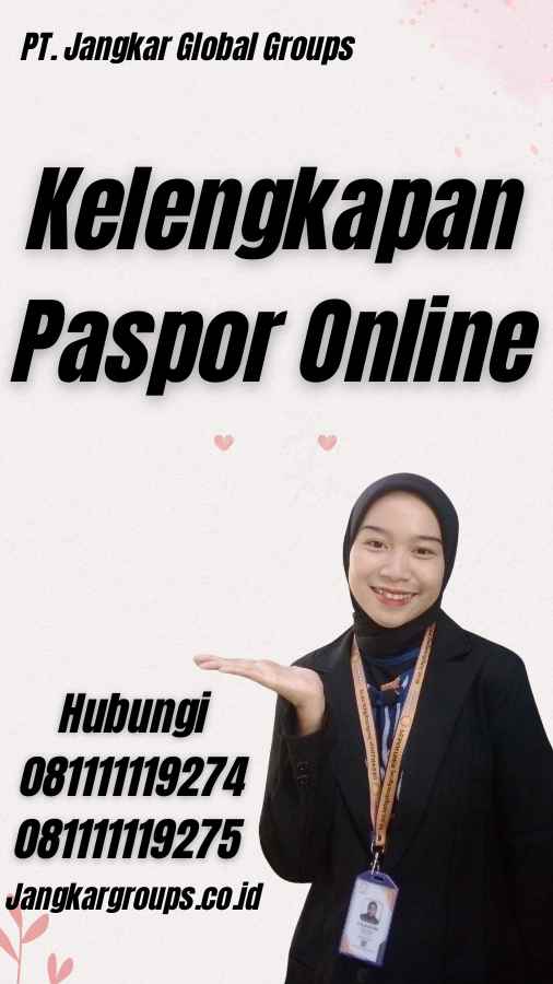 Kelengkapan Paspor Online