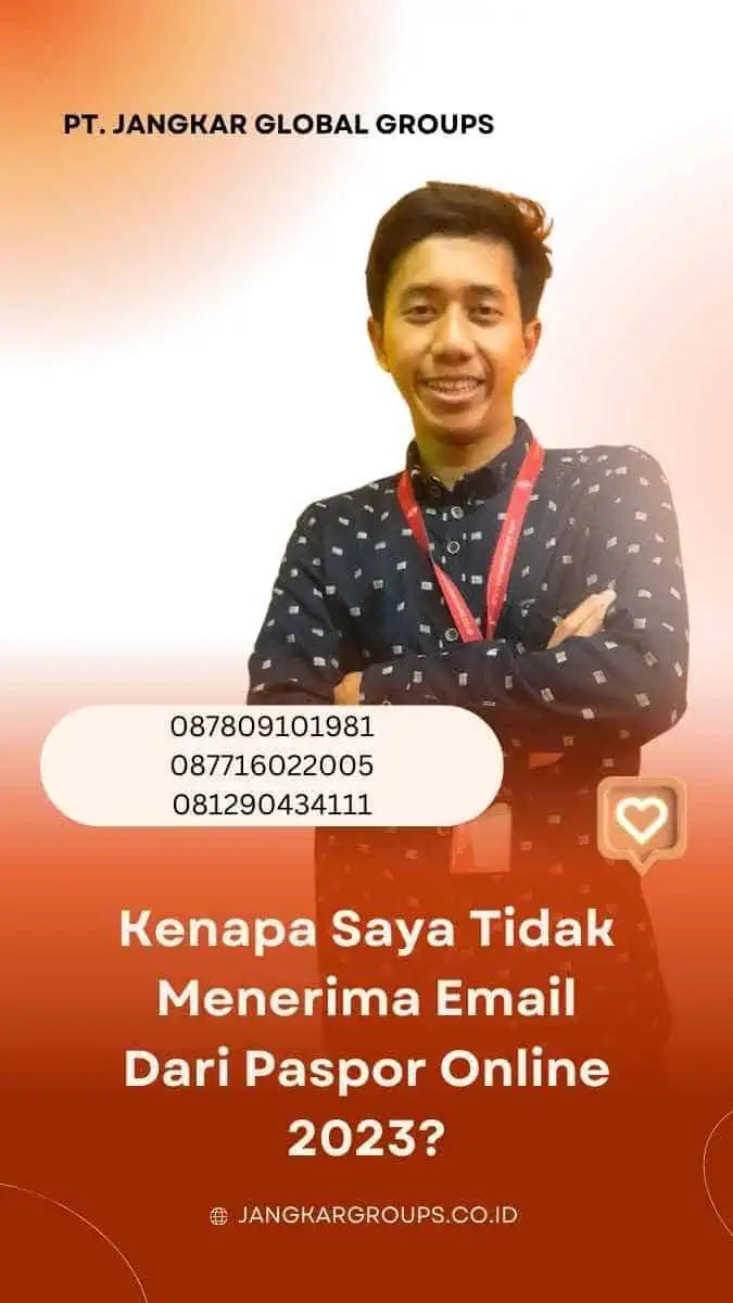 Kenapa Saya Tidak Menerima Email Dari Paspor Online 2023? | Tidak Mendapatkan Email Paspor 