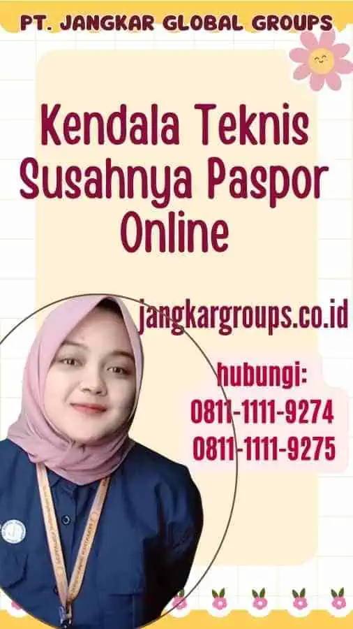 Kendala Teknis Susahnya Paspor Online