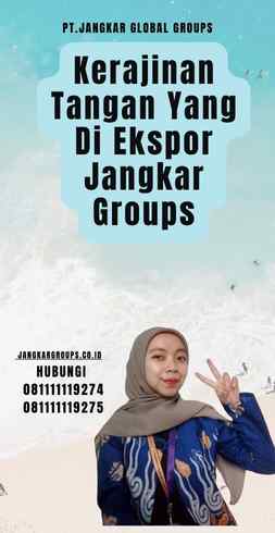 Kerajinan Tangan Yang Di Ekspor Jangkar Groups