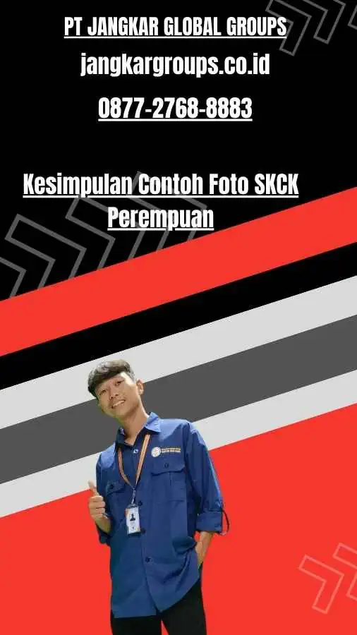 Kesimpulan Contoh Foto SKCK Perempuan