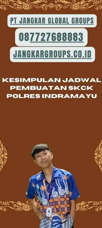 Kesimpulan Jadwal Pembuatan SKCK Polres Indramayu