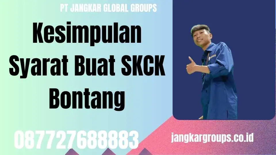 Kesimpulan Syarat Buat SKCK Bontang