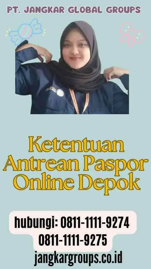 Ketentuan Antrean Paspor Online Depok