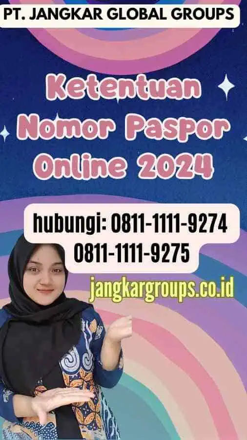 Ketentuan Nomor Paspor Online 2024