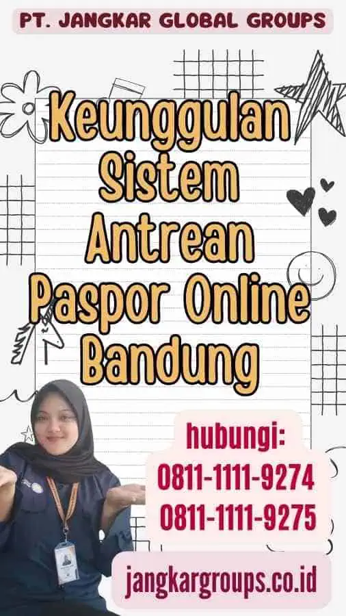 Keunggulan Sistem Antrean Paspor Online Bandung