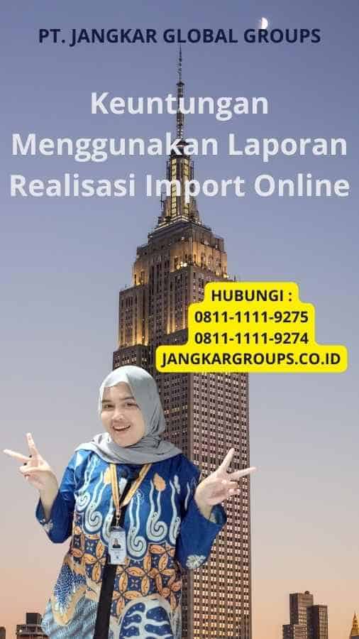 Keuntungan Menggunakan Laporan Realisasi Import Online