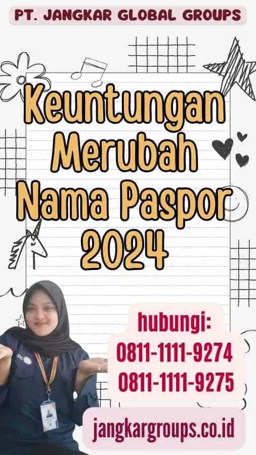 Keuntungan Merubah Nama Paspor 2024