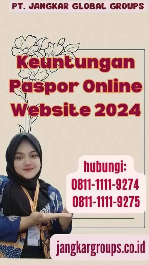 Keuntungan Paspor Online Website 2024