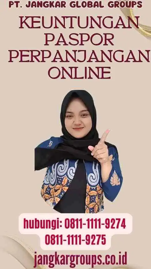 Keuntungan Paspor Perpanjangan Online