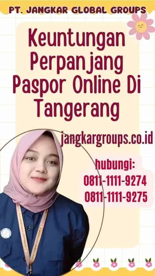 Keuntungan Perpanjang Paspor Online Di Tangerang