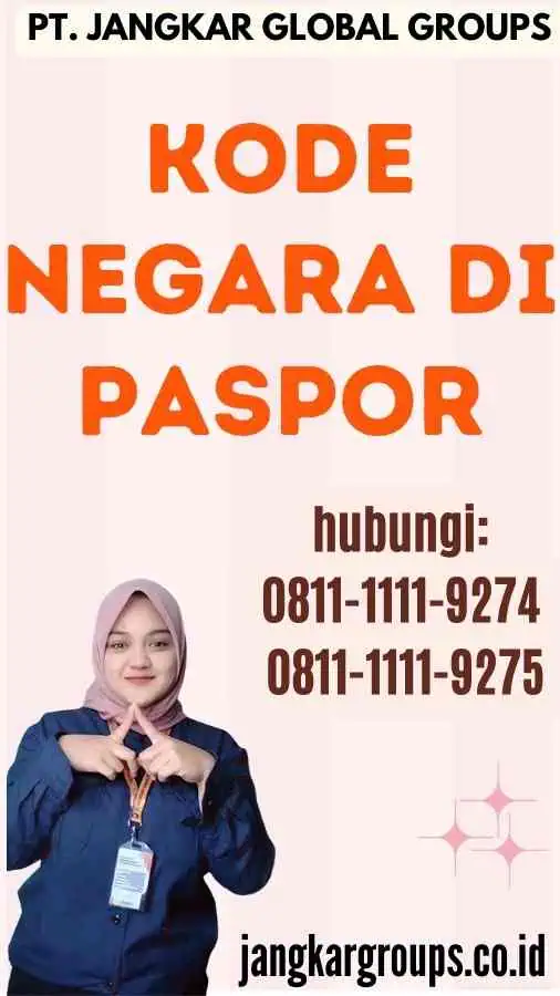 Kode Negara di Paspor