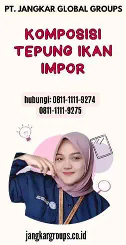 Komposisi Tepung Ikan Impor