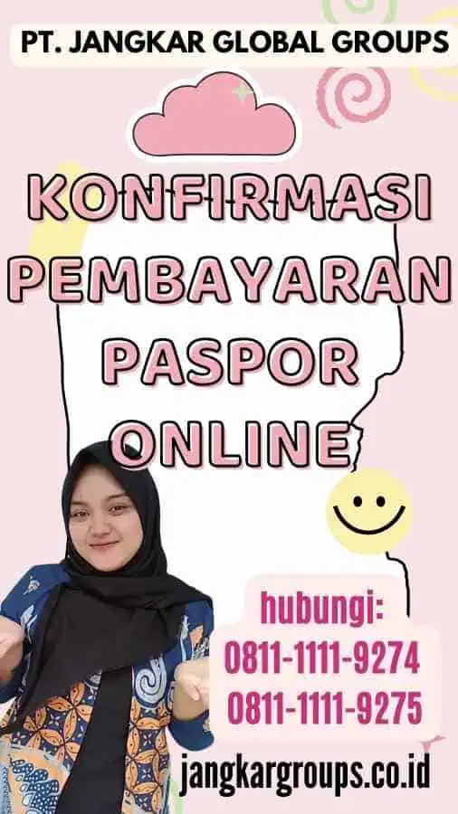 Konfirmasi Pembayaran Paspor Online