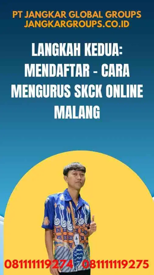 Langkah Kedua Mendaftar - Cara Mengurus SKCK Online Malang