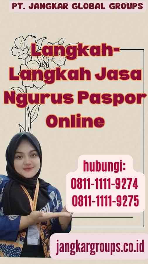 Langkah-Langkah Jasa Ngurus Paspor Online