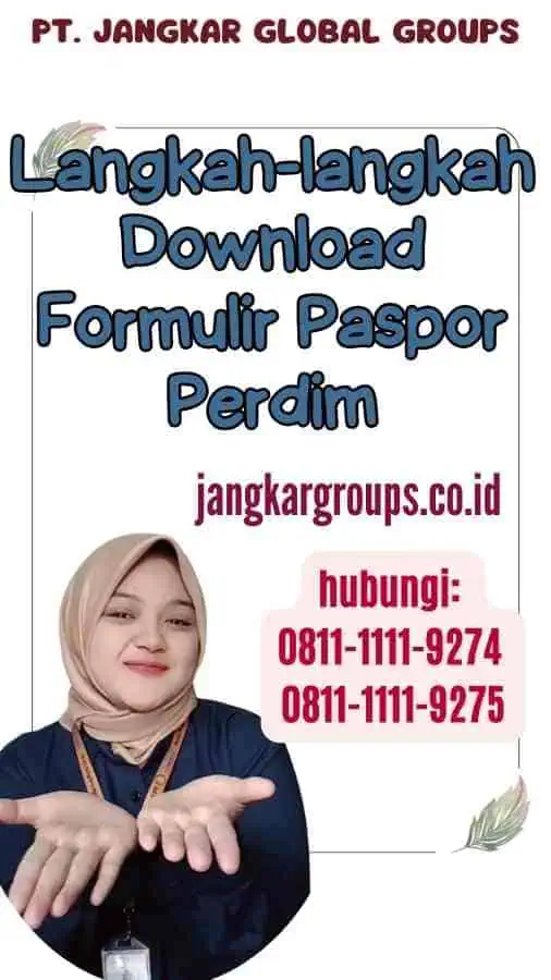 Langkah-langkah Download Formulir Paspor Perdim