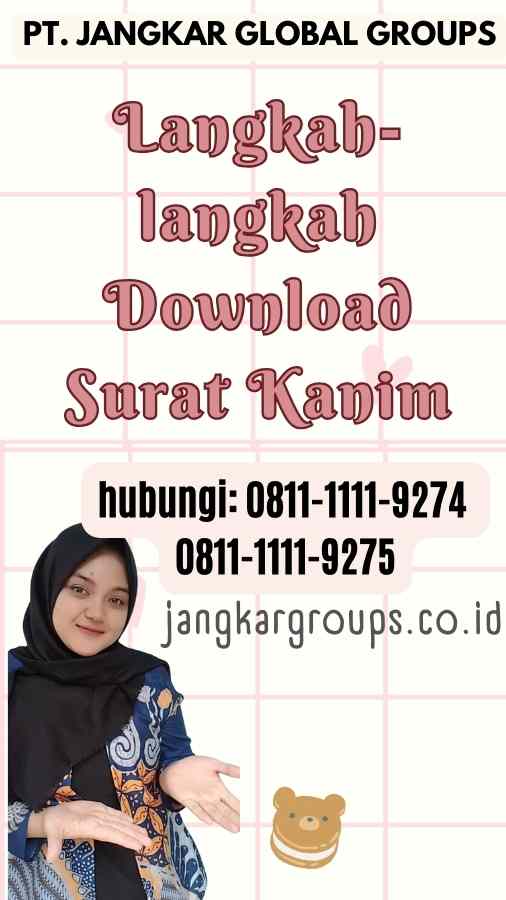 Langkah-langkah Download Surat Kanim