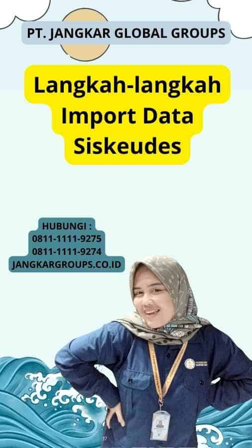 Langkah-langkah Import Data Siskeudes