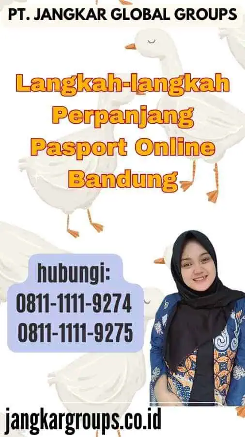 Langkah-langkah Perpanjang Pasport Online Bandung