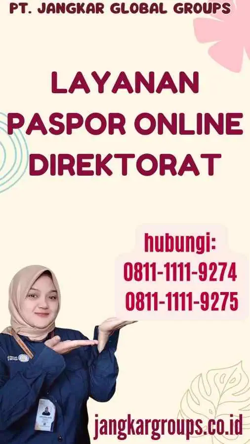 Layanan Paspor Online Direktorat