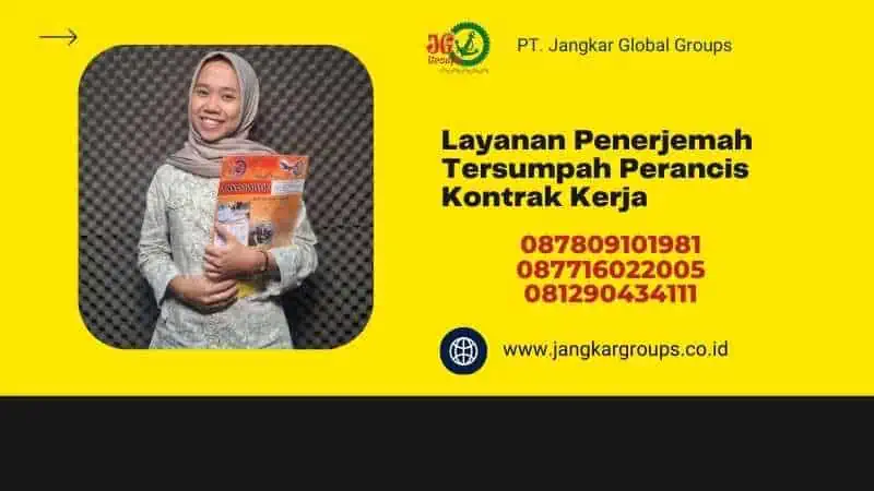 Layanan Penerjemah Tersumpah Perancis