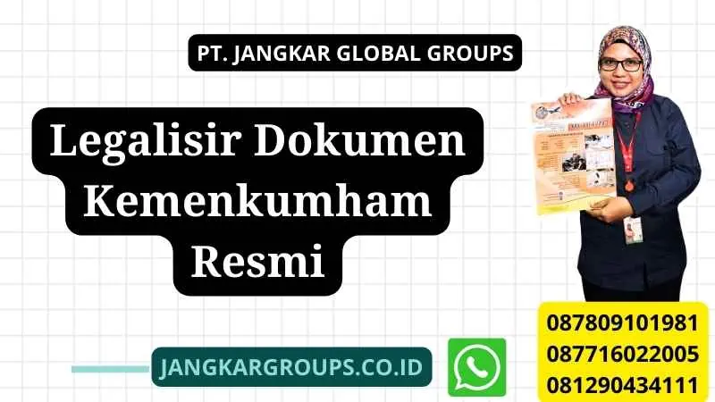 Legalisir Dokumen Kemenkumham Resmi