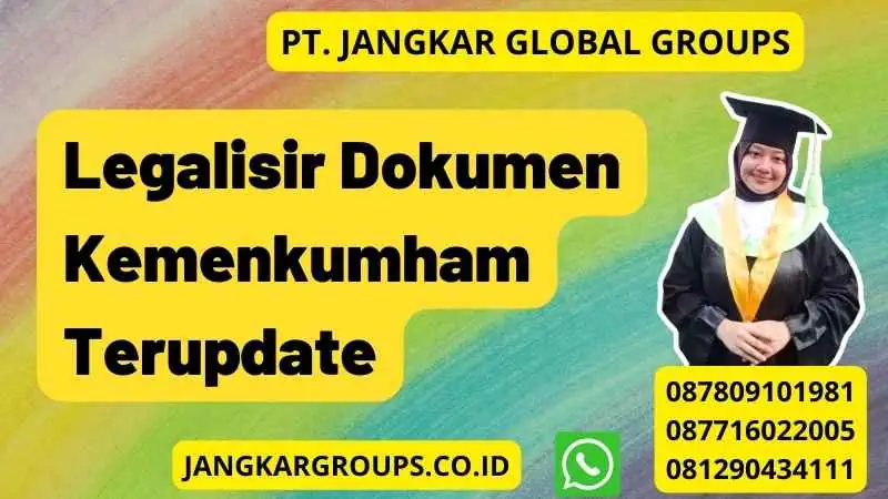 Legalisir Dokumen Kemenkumham Terupdate