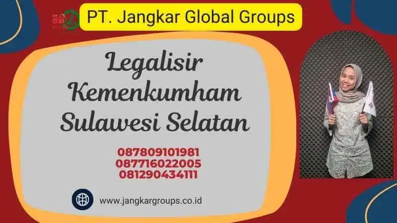 Legalisir Kemenkumham Sulawesi Selatan