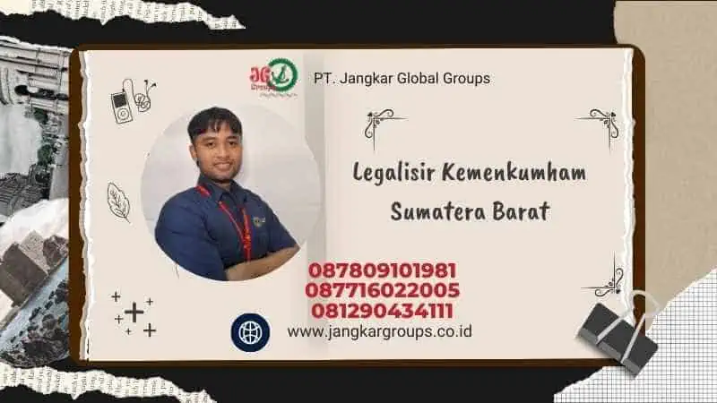 Legalisir Kemenkumham Sumatera Barat