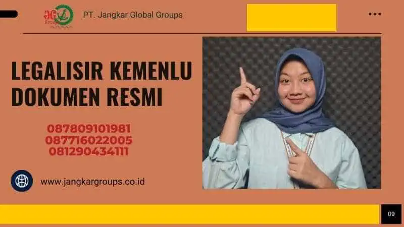 Legalisir Kemenlu Dokumen Resmi