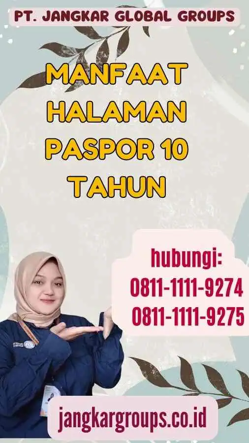 Manfaat Halaman Paspor 10 Tahun