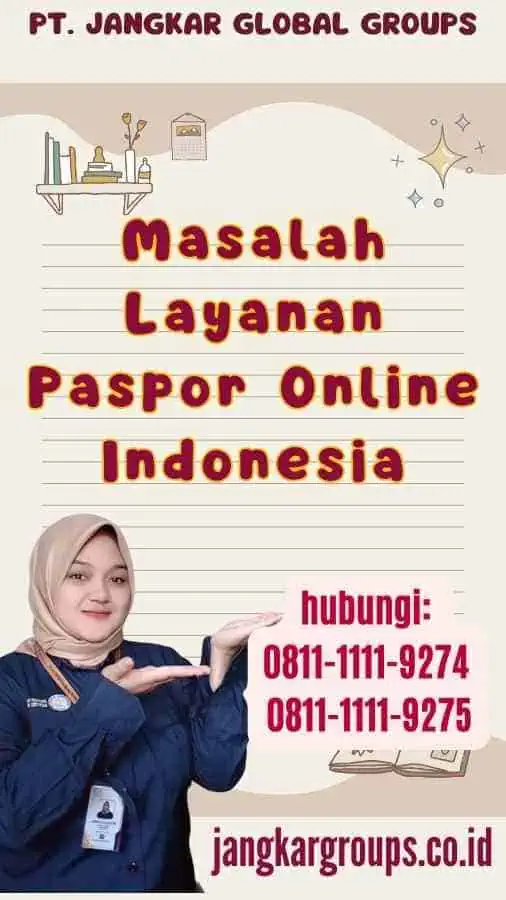 Masalah Layanan Paspor Online Indonesia