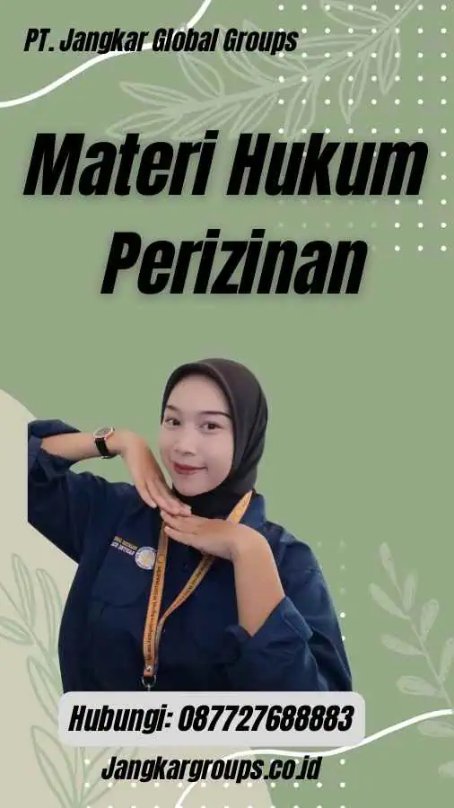 Materi Hukum Perizinan