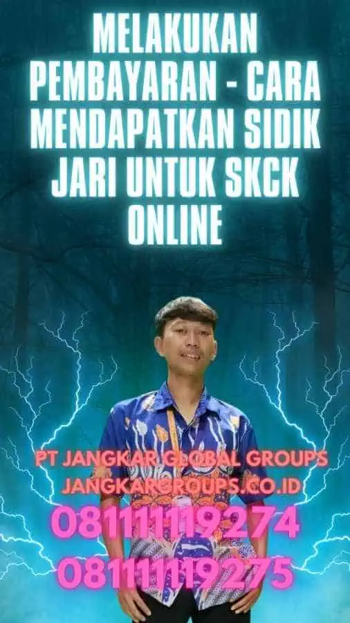 Melakukan Pembayaran - Cara Mendapatkan Sidik Jari untuk SKCK Online