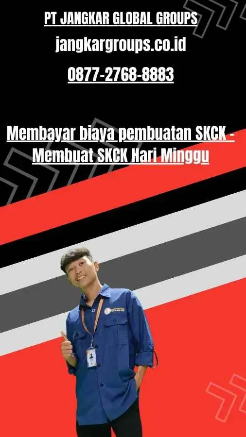 Membayar biaya pembuatan SKCK - Membuat SKCK Hari Minggu