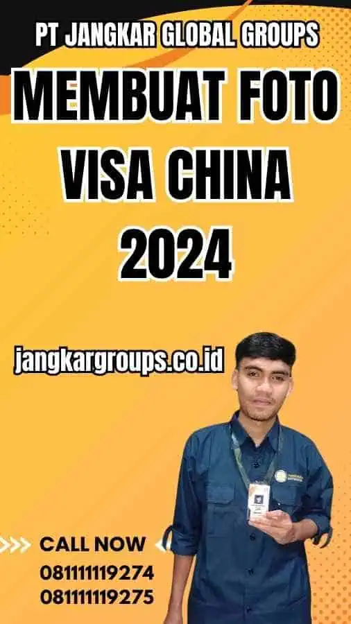 Membuat Foto Visa China 2024