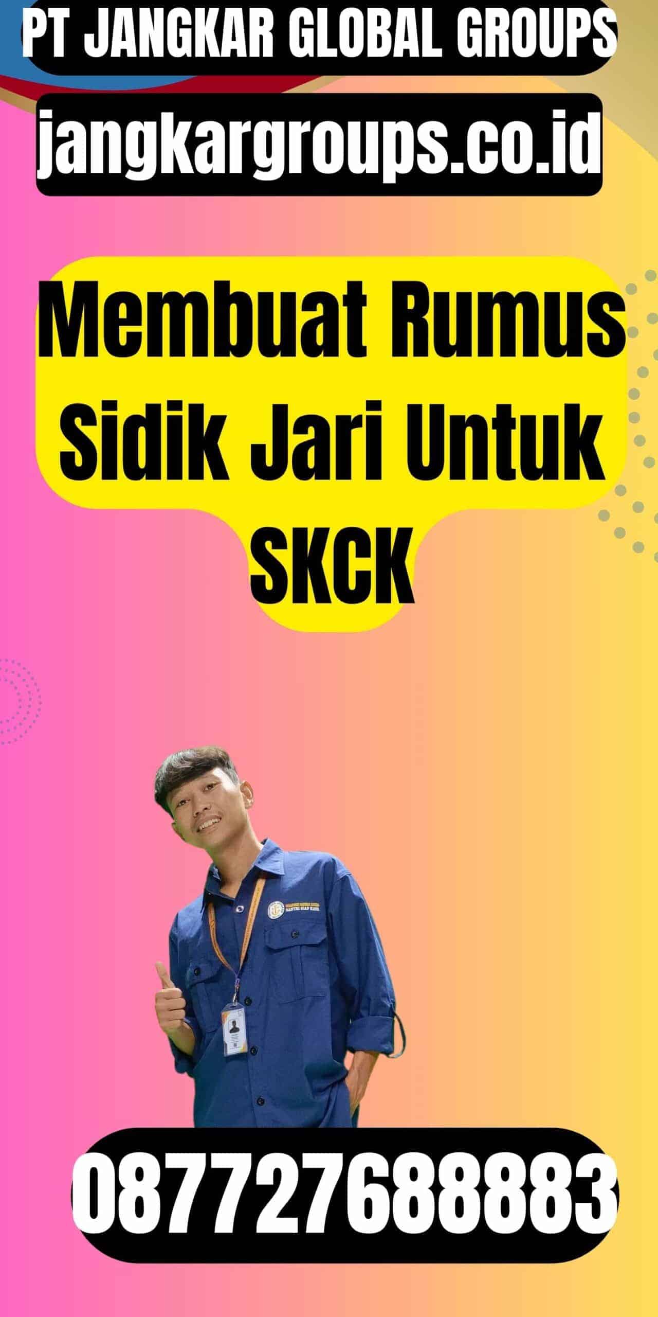 Membuat Rumus Sidik Jari Untuk SKCK