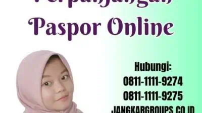 Memilih Jenis Layanan Bayar Perpanjangan Paspor Online