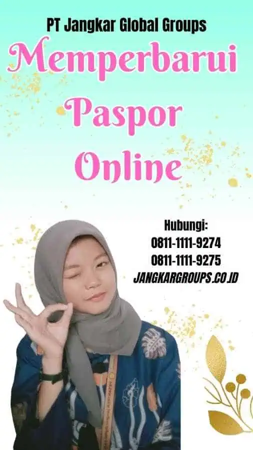 Memperbarui Paspor Online