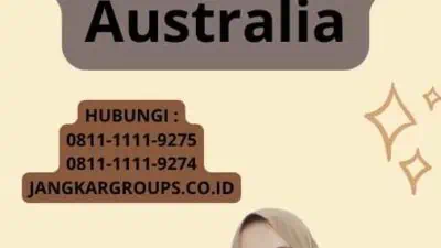 Memperoleh Visa Kerja di Australia