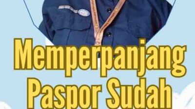 Memperpanjang Paspor Sudah Expired