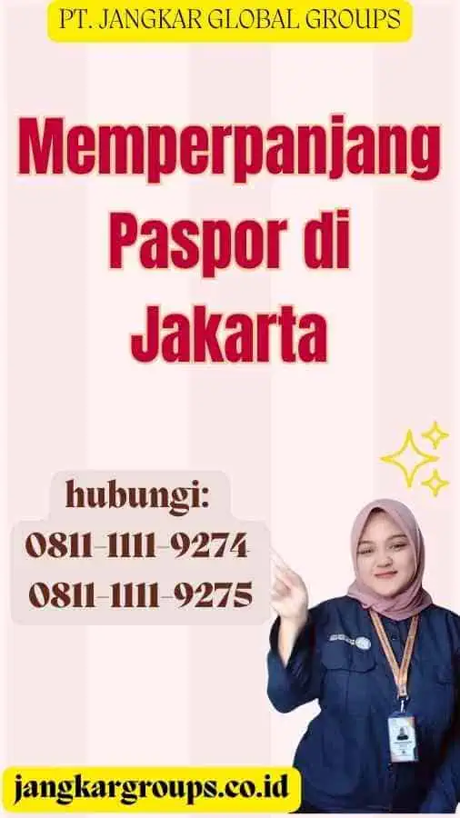 Memperpanjang Paspor di Jakarta