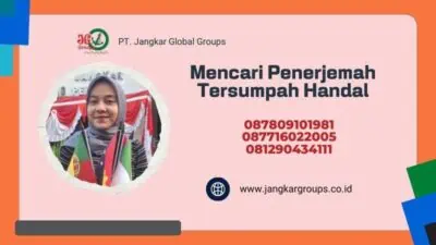 Mencari Penerjemah Tersumpah Handal