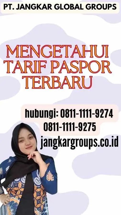 Mengetahui Tarif Paspor Terbaru