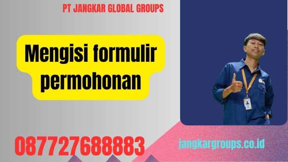 Mengisi formulir permohonan Persyaratan SKCK Polres Palu